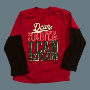 2/$5 Never Worn! Christmas Shirt - Size 4T
